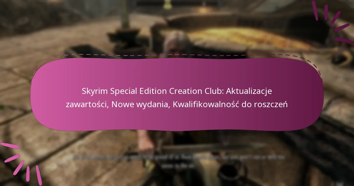 Skyrim Special Edition Creation Club: Aktualizacje zawartości, Nowe wydania, Kwalifikowalność do roszczeń