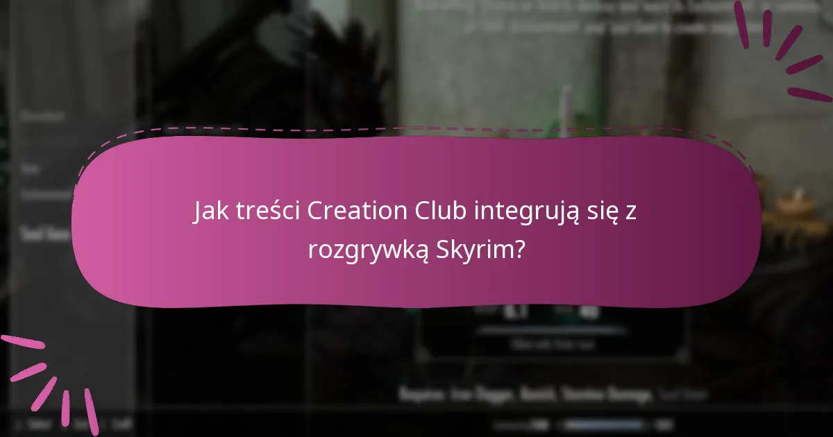 Jakie tematy są eksplorowane w treściach Creation Club?