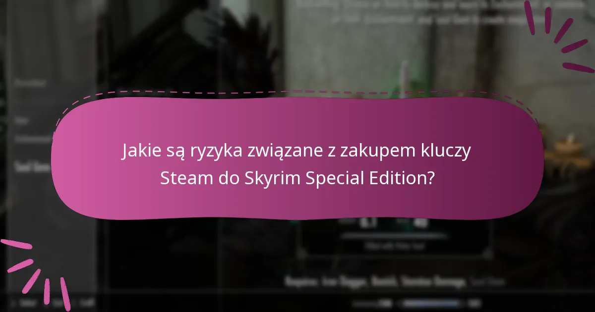Na jakich platformach dostępne są klucze Steam do Skyrim Special Edition?